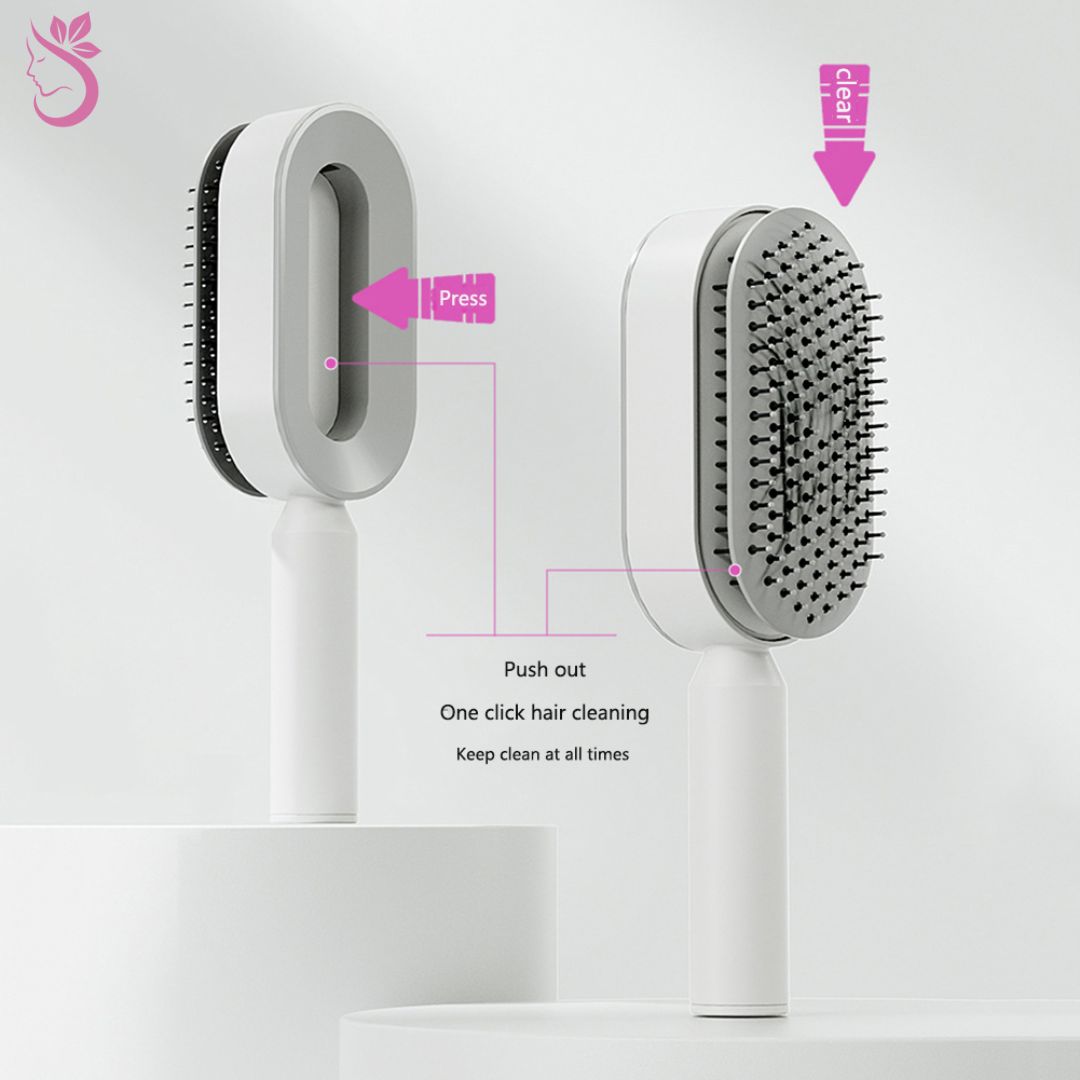 GIGIBEAUTY® - Self Cleaning Hair Brush